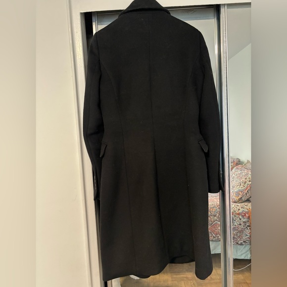 Black Winter Peacoat - Zara - Picture 7 of 7